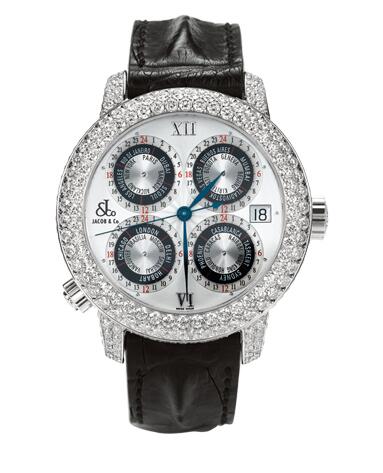 Jacob & Co. Five Time Zone Watch Replica GMT-8SSDC Jacob and Co Watch Price Jacob & Co. Five Time Zone Watch Replica GMT-8SSDC Jacob and Co Watch Price